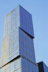 Obraz premium Wall of a skyscraper