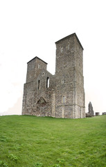 reculver towers roman fort herne bay