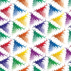 Seamless vivid pattern