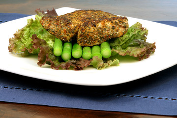sea bass dinner