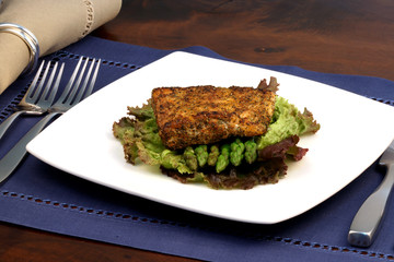 sea bass dinner