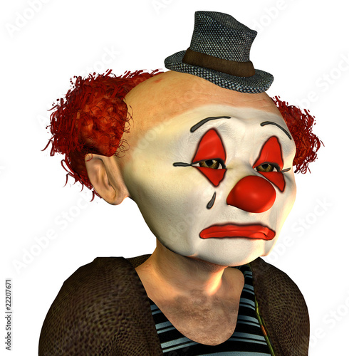 "Trauriger Clown" Stockfotos und lizenzfreie Bilder auf