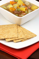 beef and vegetables soup