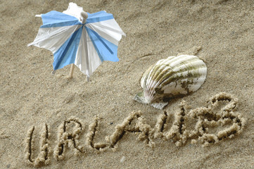 Urlaub am Strand Ferien und Sonne