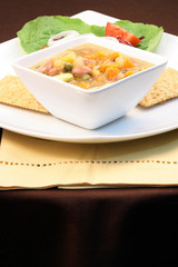beef and vegetables soup