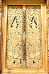 Art design of the door,south of asia
