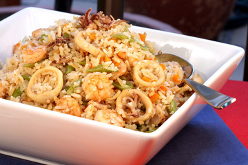 calamary rice