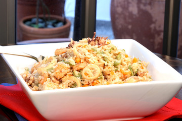 calamary rice