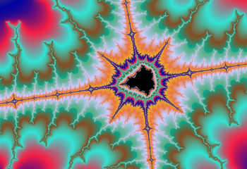 mandelbrot bright fractal