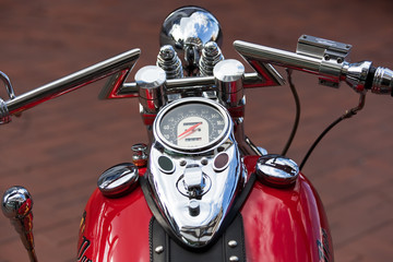 Harley aus Fahrersicht