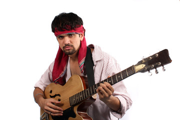 Stylish Indian Guitarist