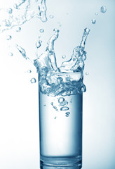 glass of water