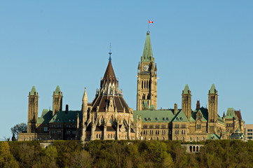 Obraz premium Houses of parliament in Ottawa