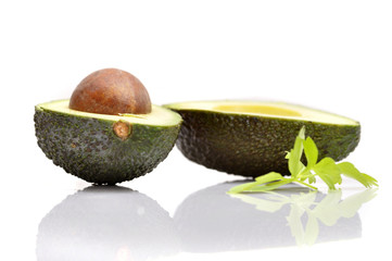 Halbierte Avocado