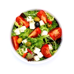Salat - Feta und Olive