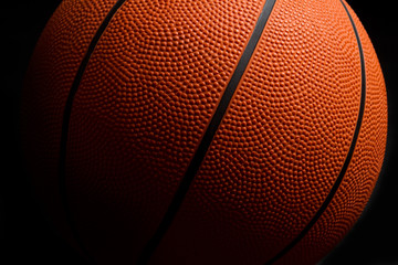 Fototapeta premium Basketball Closeup