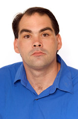 Obraz premium interested looking man