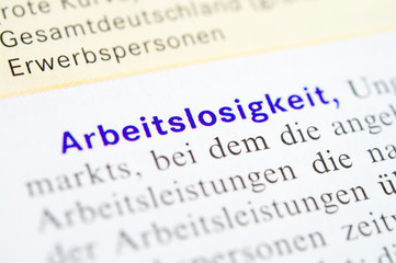 Arbeitslosigkeit