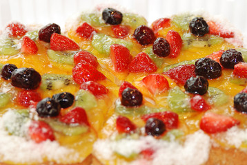 cake with fruit