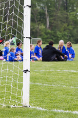 Coaching - girls soccer team