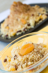 Süßer afrikanischer Couscous