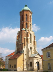 Fototapeta premium Budapest, Mary Magdalene tower