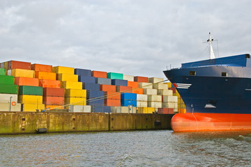 cargo freight containers.