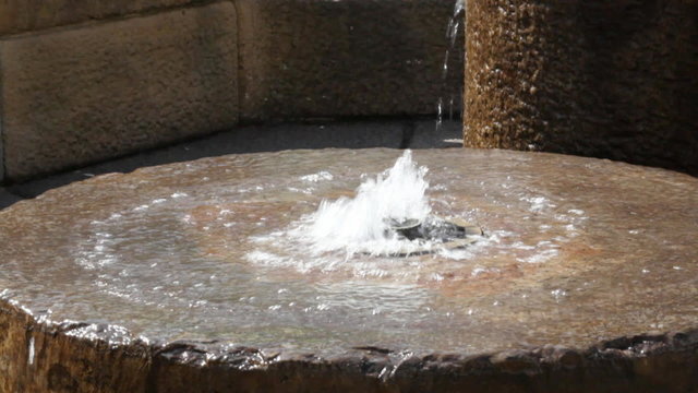 Brunnen aus Sandstein