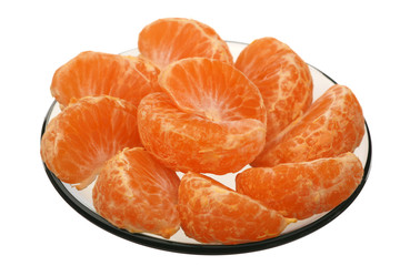 Tangerine slices