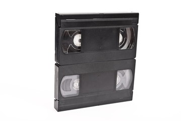 Obraz premium Pile of videcassettes