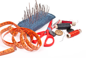The set for sewing wares
