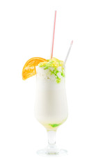 milk fruit cocktail