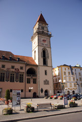 Fototapeta na wymiar Rathaus w Passau