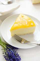 Lemon Mousse Cake