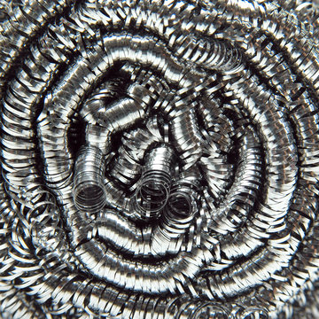 Estropajo de aluminio
