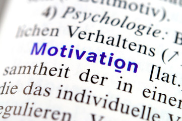 Obraz premium Motivation