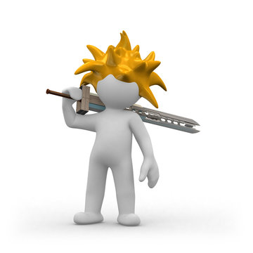 manga sword