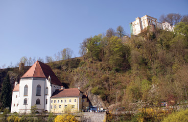 Obraz premium Salvatorkirche in Passau