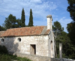 Fototapeta premium kapelle in hvar