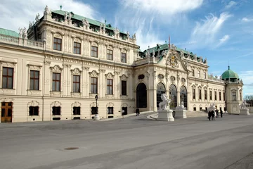 Fototapeten Castello Belvedere Superiore - Vienna © ghirap