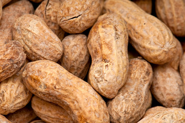 Background of peanuts