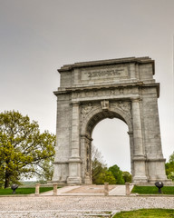 Fototapeta na wymiar National Memorial Arch