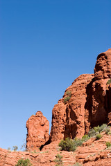 Scenic red rocks in Sedona