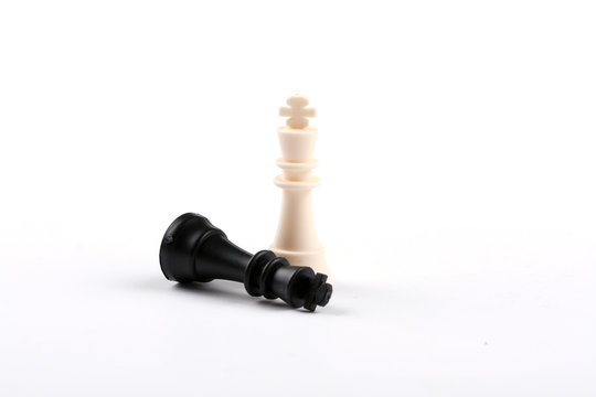 White Chess King Win