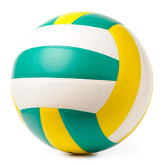 volleyball ball isolated on white - 22259074