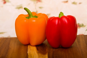 Colorful bell peppers
