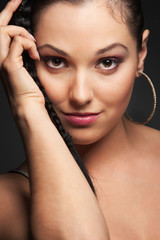 Obraz premium attractive woman