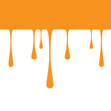 Tropfende Farbe