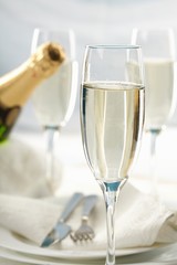 Champagne flutes
