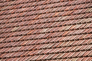 Orange roofing background